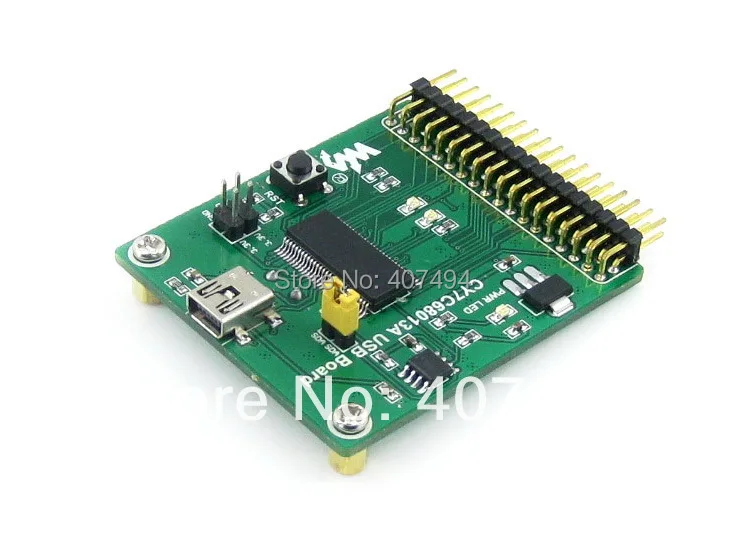 CY7C68013A плата EZ USB FX2LP модуль со встроенным 8051 и 24LC64 (EEPROM) бортовой связи комплект|module