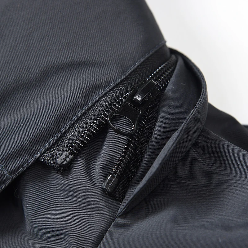 Мужская куртка 2 в 1 высококачественная повседневная пальто осенне зимняя