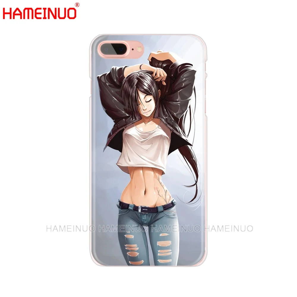 HAMEINUO THE Anime girl 02 cell phone Cover case for iphone X 8 7 6 4 4s 5 5s SE 5c 6s plus | Мобильные телефоны и