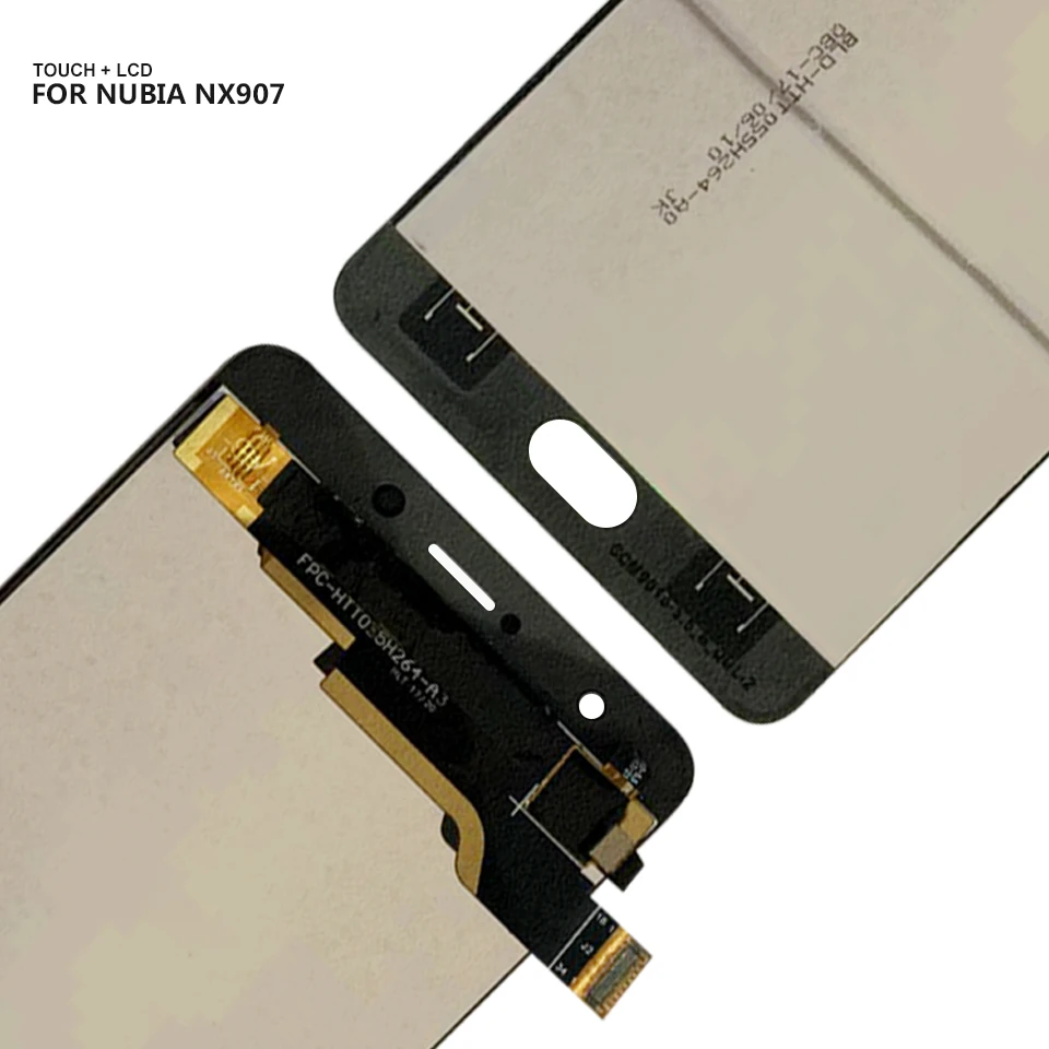 ЖК дисплей 5 дюйма для ZTE Nubia M2 Play NX907J кодирующий преобразователь сенсорного