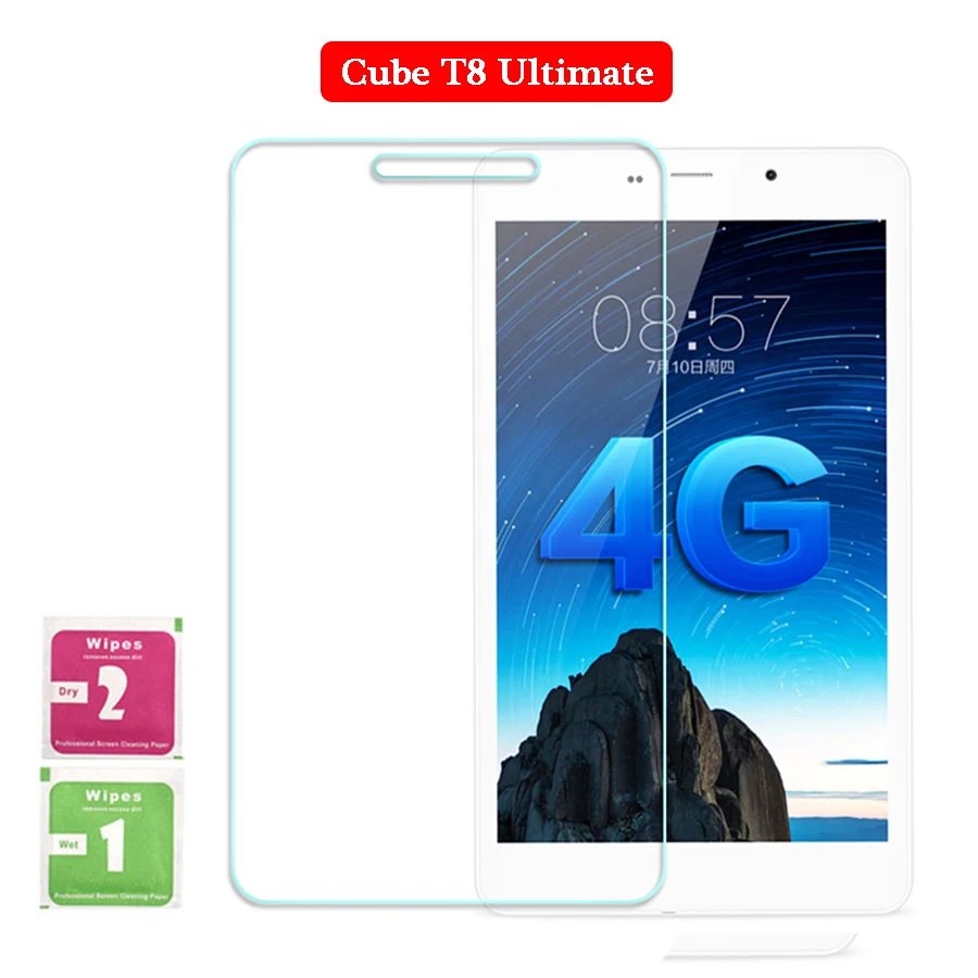 Закаленное стекло для Cube T8 Ultimate 8 дюймов полноэкранная Защитная пленка планшета