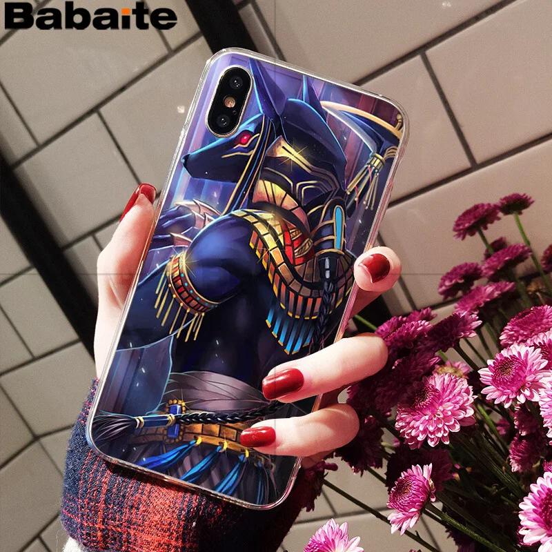 Babaite Egypt Anubis Ультратонкий чехол для телефона с мультяшным рисунком для Apple iPhone 8 7 6 6S Plus X XS max 5 5S SE XR