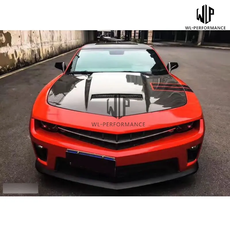 ZL1 High quality PP Upainted Front bumper racing grills Car body kit For Chevrolet Camaro ZL1 10-14
