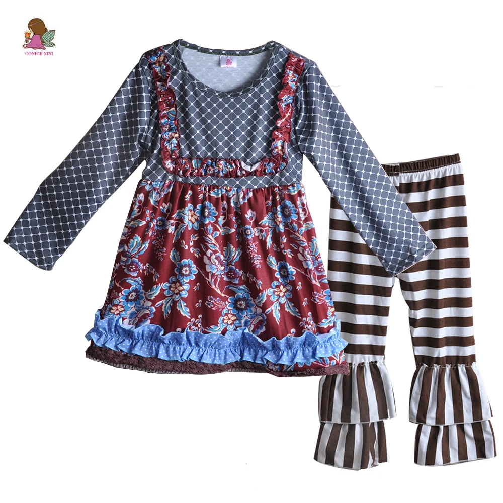 Горчичный пирог комплекты одежды для детей осенне Элитная детская одежда