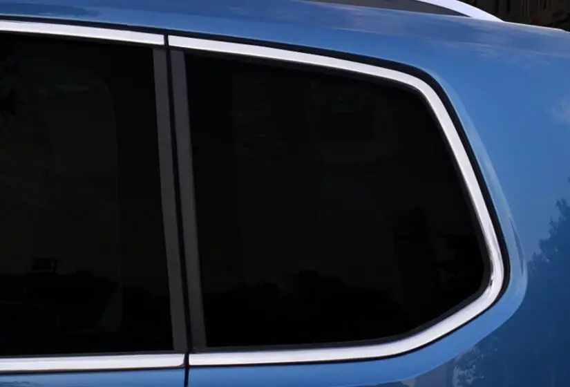 Украшение автомобиля из нержавеющей стали с полным окном полоски Накладка подходит для VW Volkswagen Touran