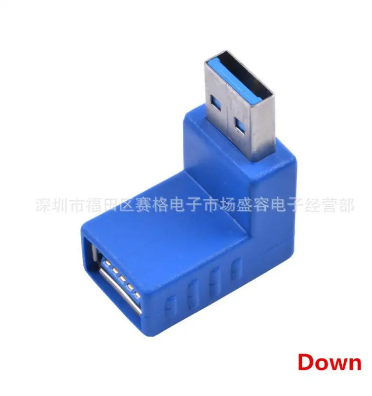 Высокая скорость USB3.0 Тип A Штекерный разъем адаптер USB 3 0 конвертер гибкий вверх