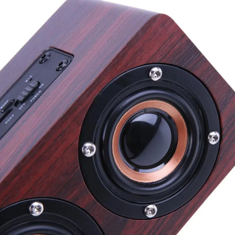 Портативные Hi-Fi плееры Беспроводной Bluetooth Динамик двойной Динамик s шок бас музыкальный плеер Поддержка карта TF AUX кабель