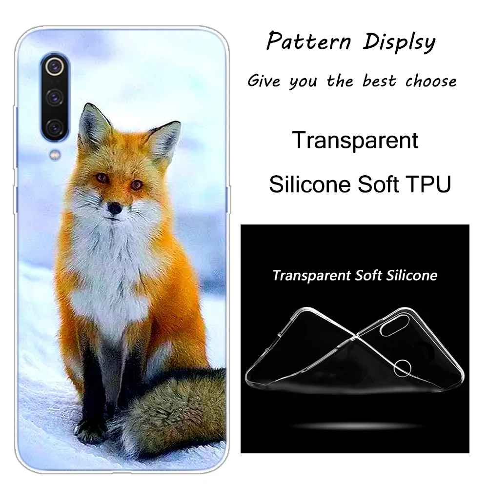 011 Лидер продаж, с изображением лисички силиконовый чехол для Xiaomi Pocophone F1 9T 9 9SE 8 A2 Lite A1 A2 Mix3 Redmi K20 7A Note 4 4X5 6 7 Pro S2 крышка - Цвет: 011
