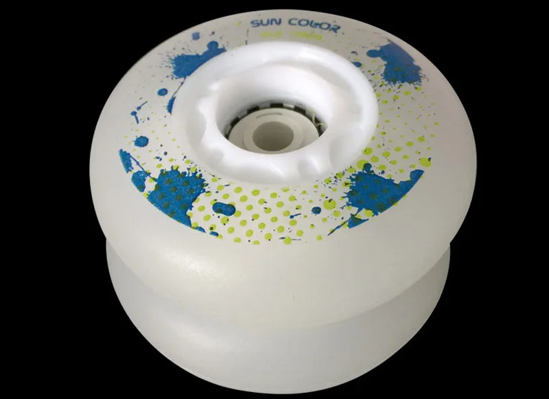 Бесплатная доставка роликовые скейты осветительные колеса ПУ 85A 72 76 80 мм | Спорт и