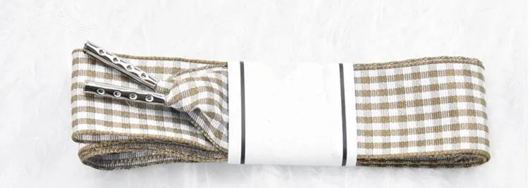 5 120 см/47 ''черно-белый клетчатый шнурок в студенческом стиле с решетчатым кружевом, тренд дикая посадка для маленьких белых туфель парусиновая кружевная решетка - Цвет: 5