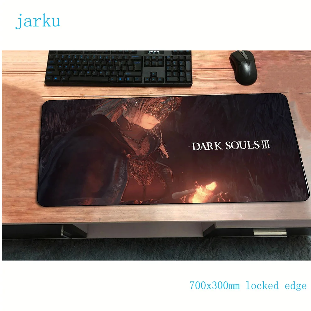 Игровой коврик для мыши Dark души 70x30 см геймерский высококачественный клавиатуры