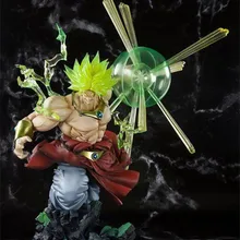 Аниме Figuarts 32 см Dragon Ball Z Broli Super Saiyan DBZ ПВХ фигурка Коллекционная