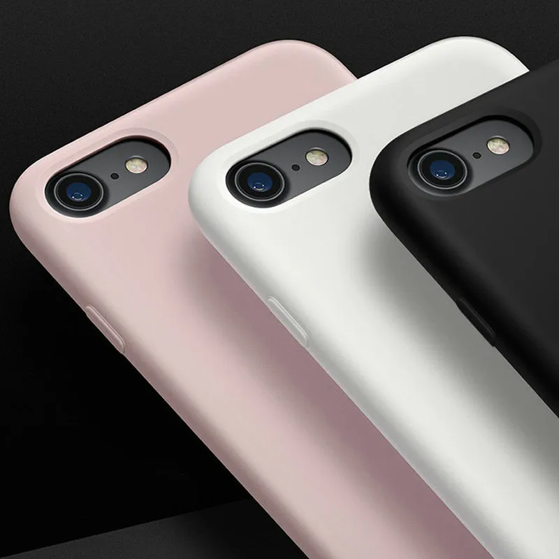 Оригинальный силиконовый матовый чехол Bescherming для iPhone XS Max XR 6 s 7 8 plus Gevallen Voor X S Xr |