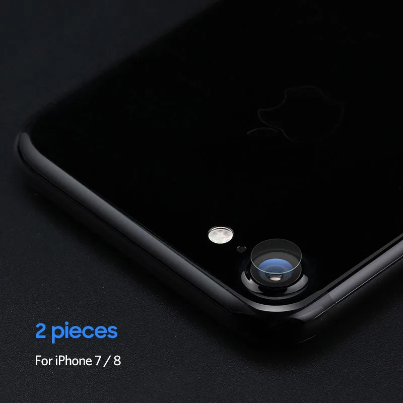 For iphone 7 8 Benks KR 0,15 мм 2 шт. задняя Сапфировая Защитная пленка для объектива камеры закаленное стекло для iPhone 7 8 plus X Xs Max Xr - Цвет: For iphone 7 8