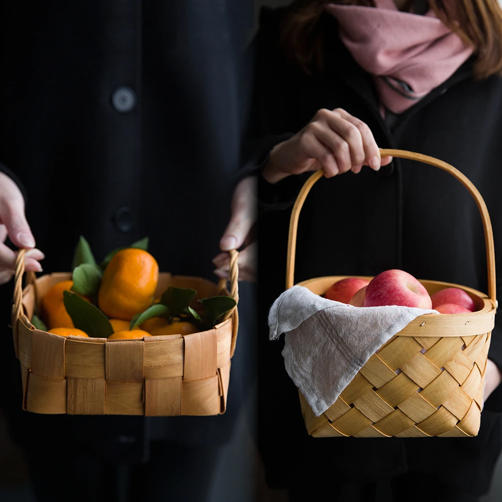 MDZF корзина для фруктов, овощей, конфет, десерта, яиц, корзина для кухни, плетеная корзина для пикника