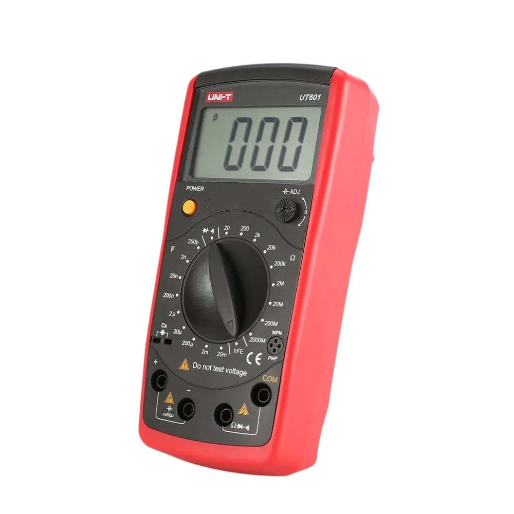 UNI-T UT601 индуктивной измеритель емкости резистор/конденсатор/диод/транзистор