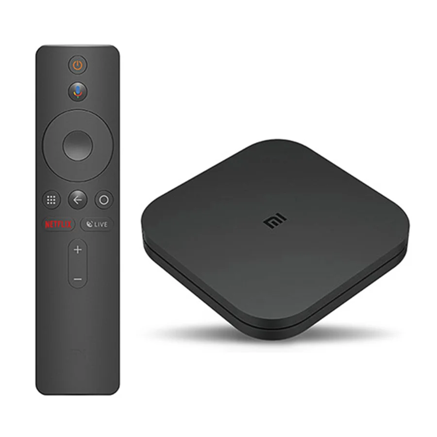 Приставка ТВ Xiaomi Mi Box S фирменный цифровой медиаплеер Ultra HD 4K HDR Android 8.1 2G/8G Wi Fi Google