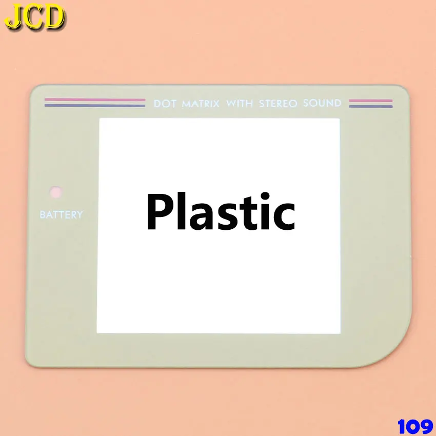 JCD 1 шт. сменные Пластиковые стеклянные линзы для экрана Find Gameboy GB Protector W/Adhensive |
