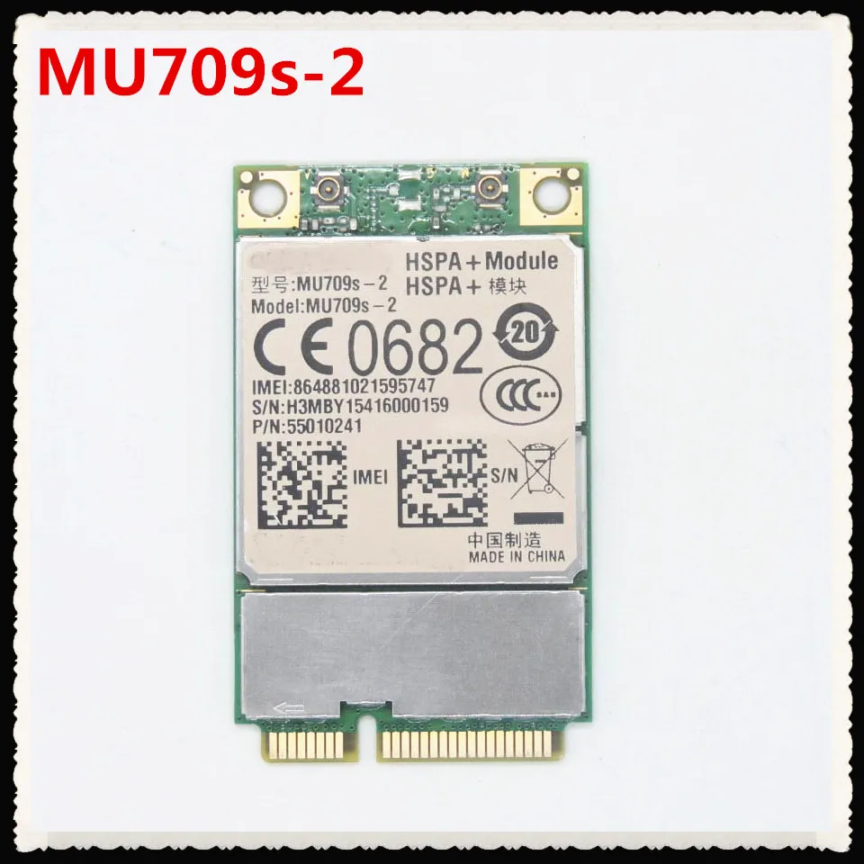 

Brand new MU709s-2 MU709 Mini PCIe UMTS/HSPA+ 900/2100MHz 3G WAN wireless Network Card