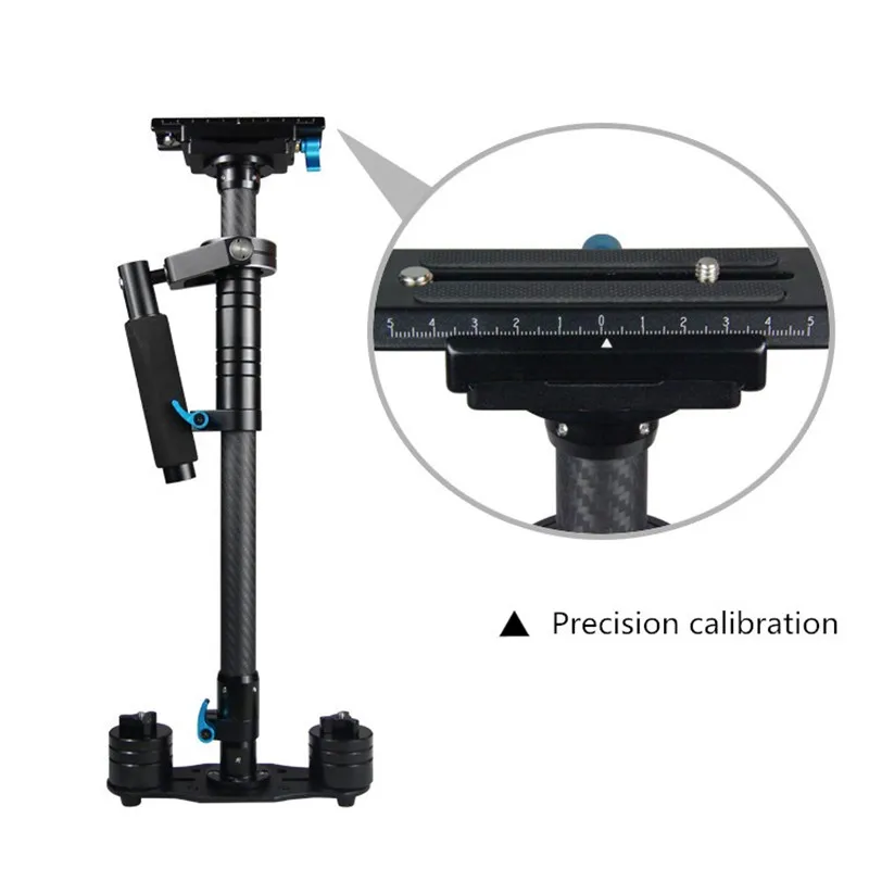 Professional 80cm Carbon Fiber Multifunctional Steadicam DSLR Camera Handheld Stabilizer for Gopro DSLR&DV Digital Video Camera|dslr handheld