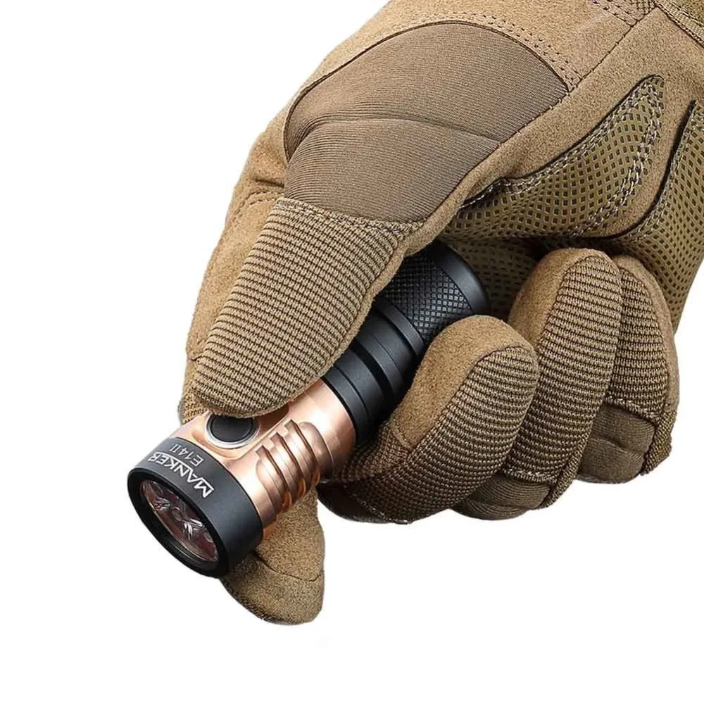 Manker E14 II 2200 Лум USB Перезаряжаемый 18650 фонарик W/4x CREE XPG3 светодиодный/4x Nichia 219C светодиодный фонарь с высокой батареей 18650