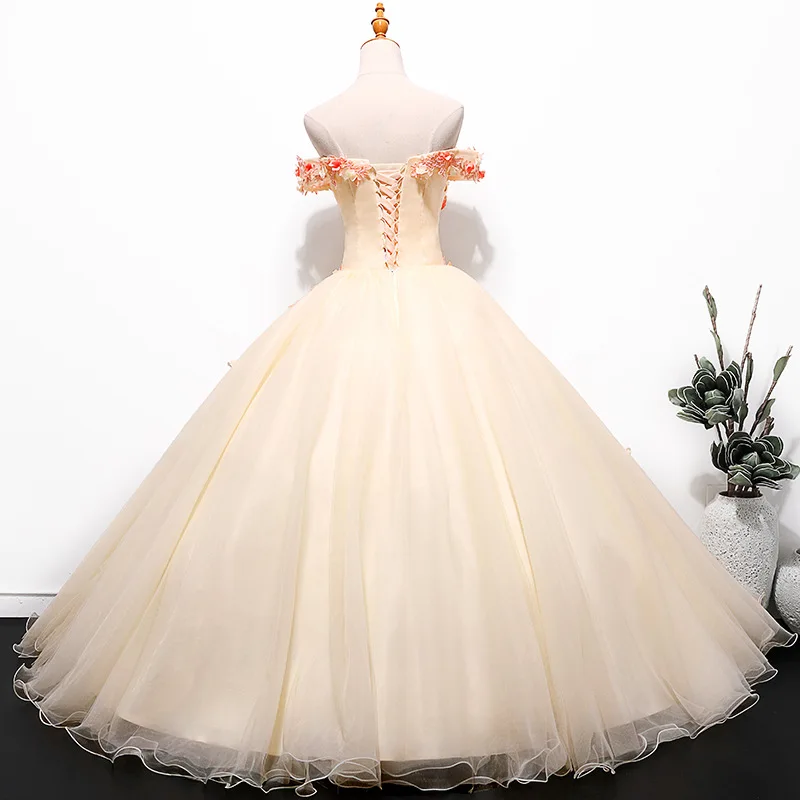 Vestidos De 15 Anos, новинка, Mrs Win, с открытыми плечами, милое бальное платье для вечеринки, выпускного бала, бальные платья, Дешевые Бальные платья