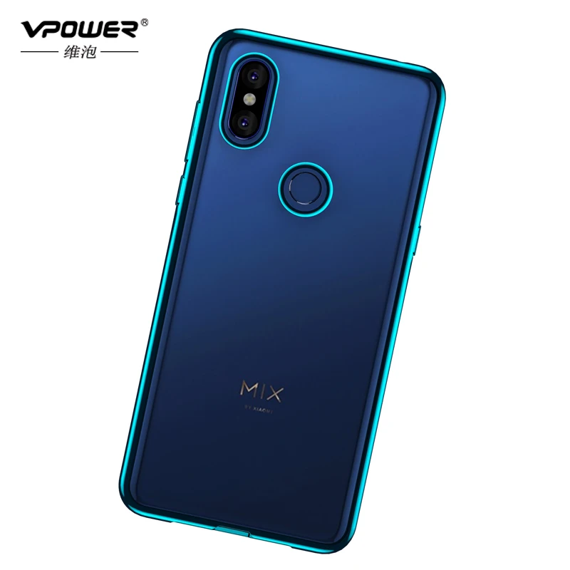 

For Xiaomi mi Mix 3 case painted pc, Vpower Painting frame Crystal Clear pc hard Phone case for xiaomi mi mix3 mix 3 cover shell