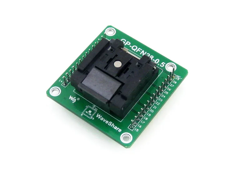 

QFN-28 (36) B-0.5-02 QFN28 Programming Block Test Booth 0.5mm Spacing