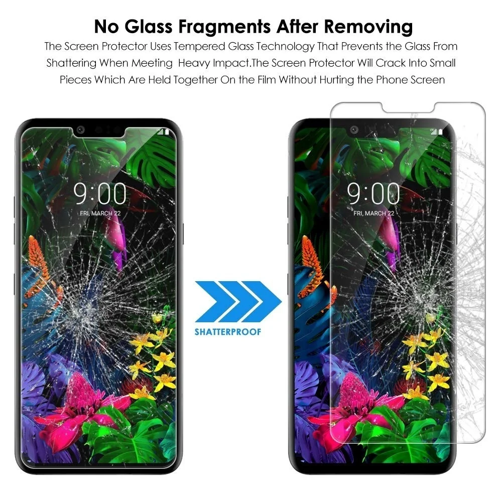 2 шт HD Закаленное стекло-экран протектор для LG Aristo/Aristo 2/Stylo 2/3/4/K20 Plus/Zone 4/K40/K30/G8/7/6