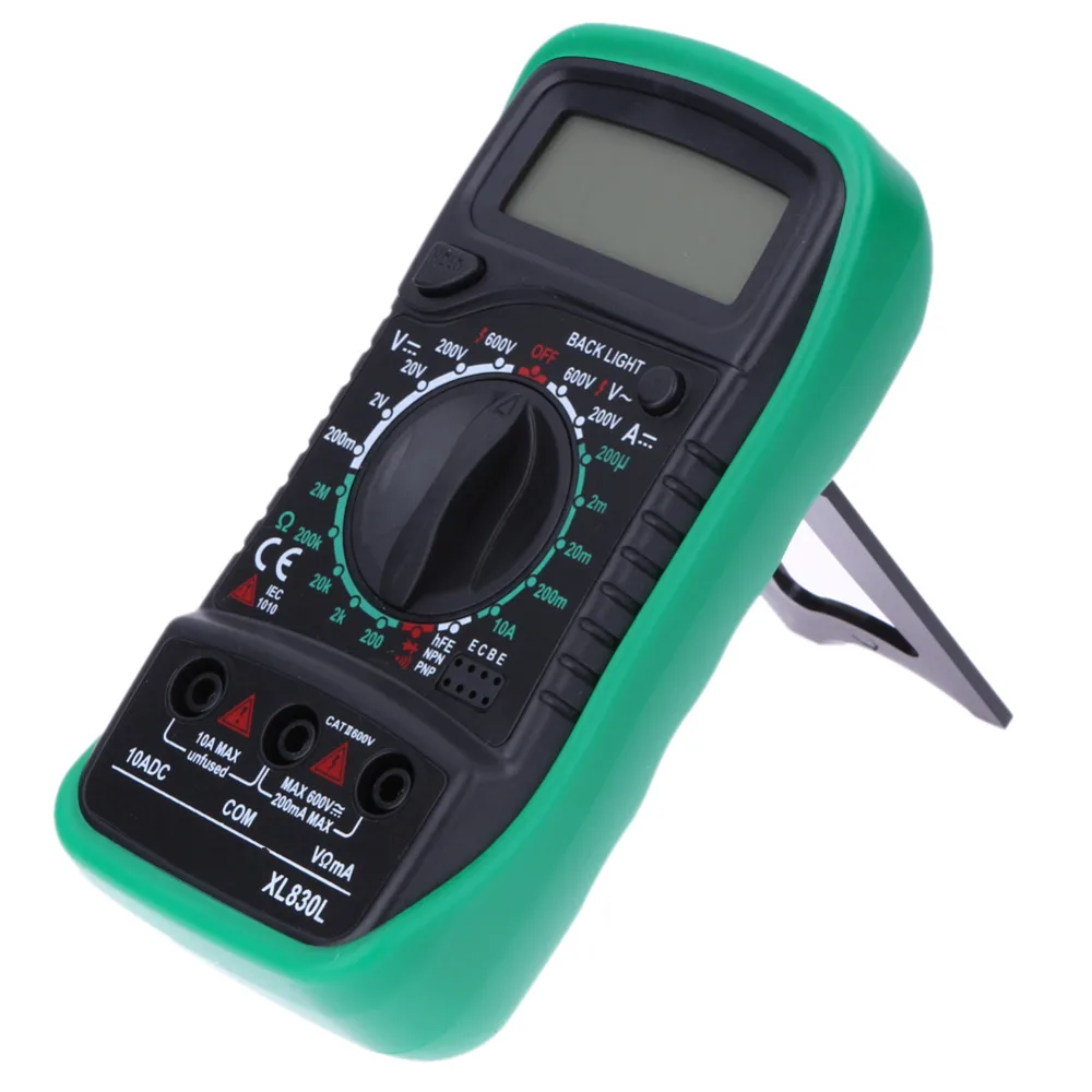 Цифровой мультиметр Вольтметр Амперметр AC/DC/OHM измеритель напряжения с