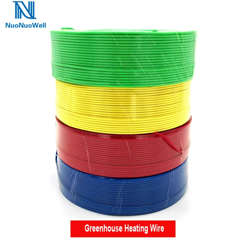 

Greenhouse Nursery Bed Geothermal Wire Soil /Air Heating Wire Cable Vegetable Plant Temperature Control Line Nursery Incubator