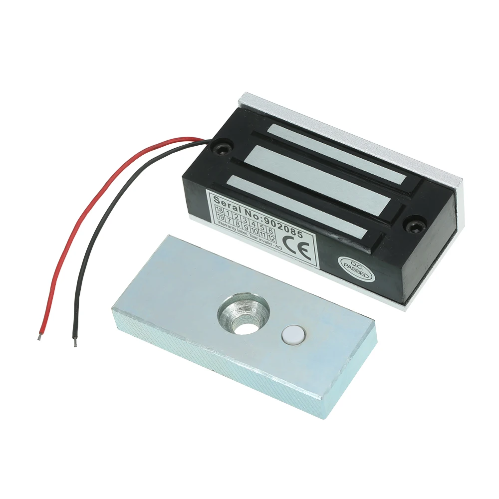 60KG/132lb Electric Magnetic Lock Secure NC 12V DC for Door Entry Access Control System | Безопасность и защита
