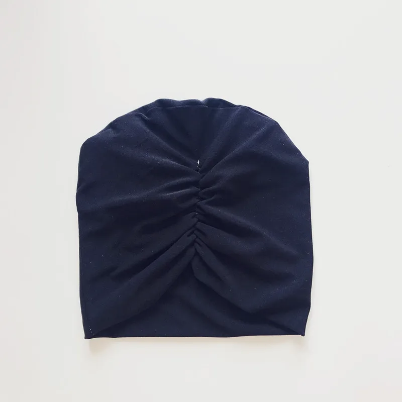 Шапочка для новорожденного эластичная хлопчатобумажная шапка малыша