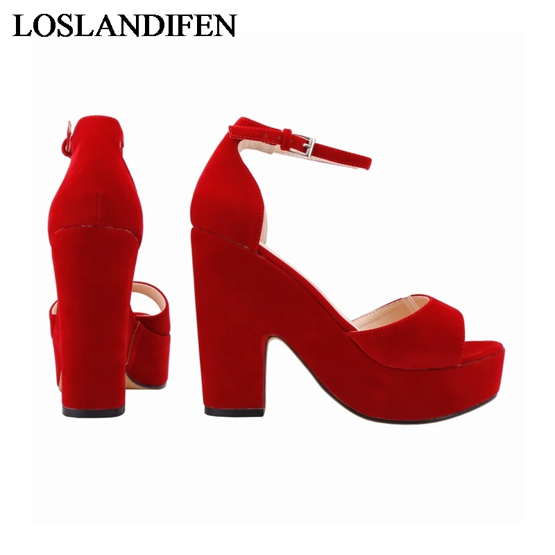 Г., пикантные женские босоножки на толстом каблуке с открытым носком модная женская обувь для вечеринок с перекрестными ремешками элегантные босоножки на высоком каблуке NLK-B0036