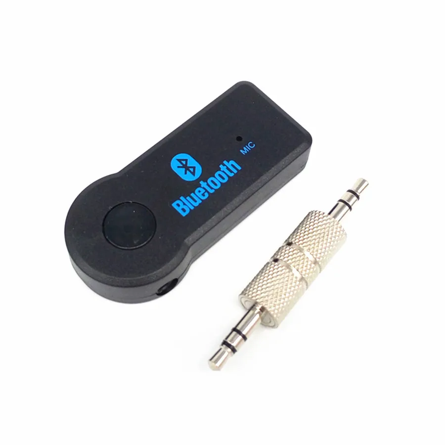 Aux Bluetooth Автомобильный Комплект Громкой Связи Музыкальный Приемник 3.5 ММ Адаптер