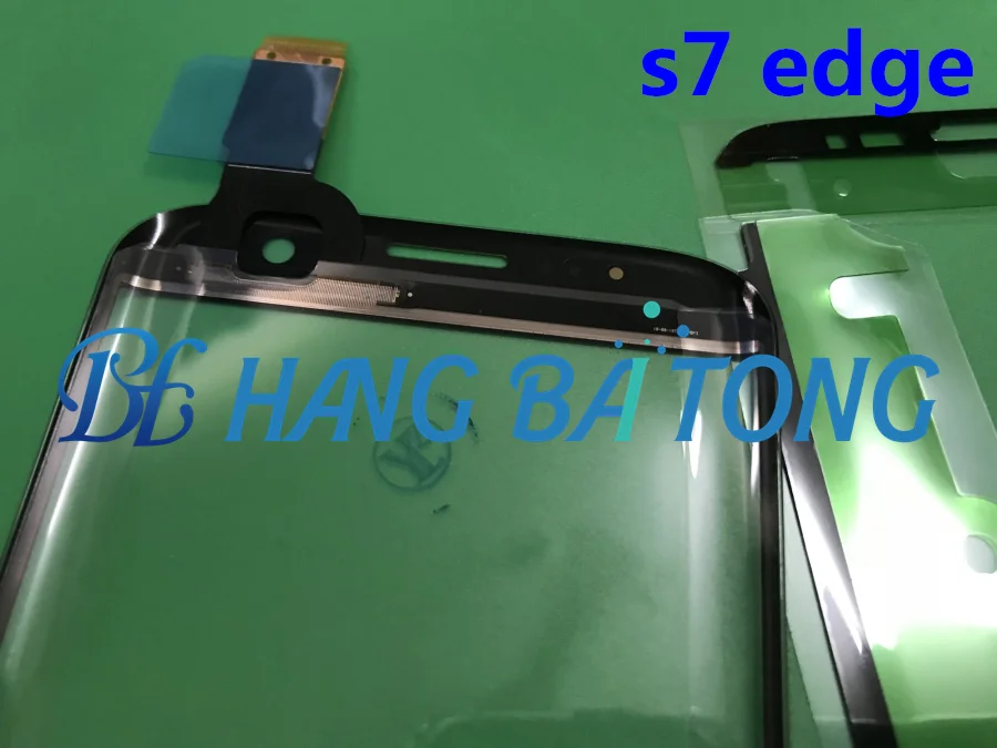 ЖК дисплей для Samsung s7 edge G935F G935A внешняя сенсорная панель стекло замены переднего