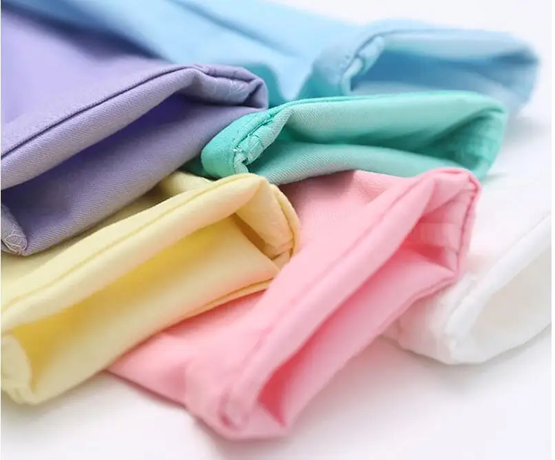 High Quality Spring Summer Fashion Children Pants Candy Color Pencil Girls Kids Trousers 8 color can choose Free Shipping | Детская