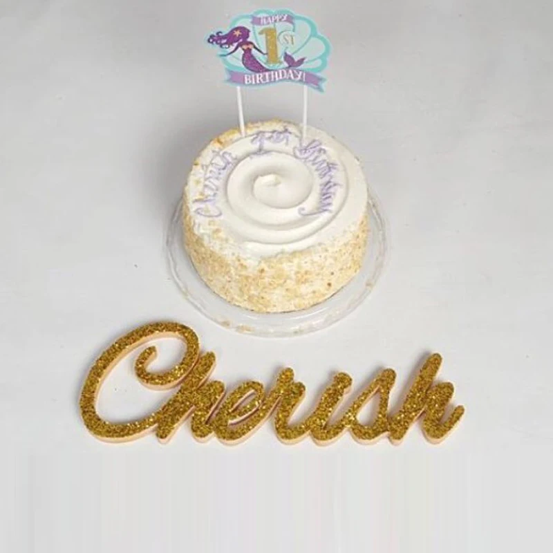 Glittered Name word signs Kids Personalized Wooden Signs Children's Wall Decor Letters|Статуэтки и миниатюры| |
