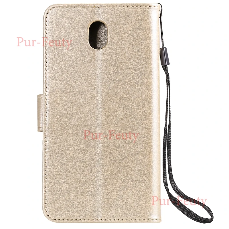 Флип-чехол для телефона Samsung Galaxy J7 2017 7J SM J730 кожаный магнитный Бумажник Etui J 7 J730FM