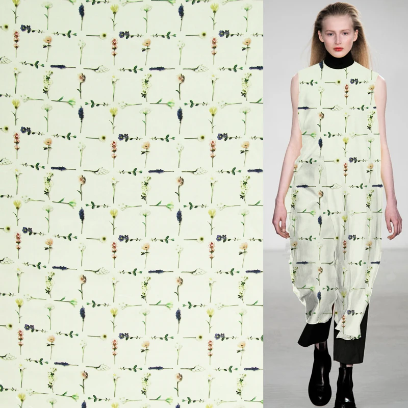 

Чистый шелк органза марля шелковая ткань цветочный и геометрический дизайн 10 momme, SOZ150