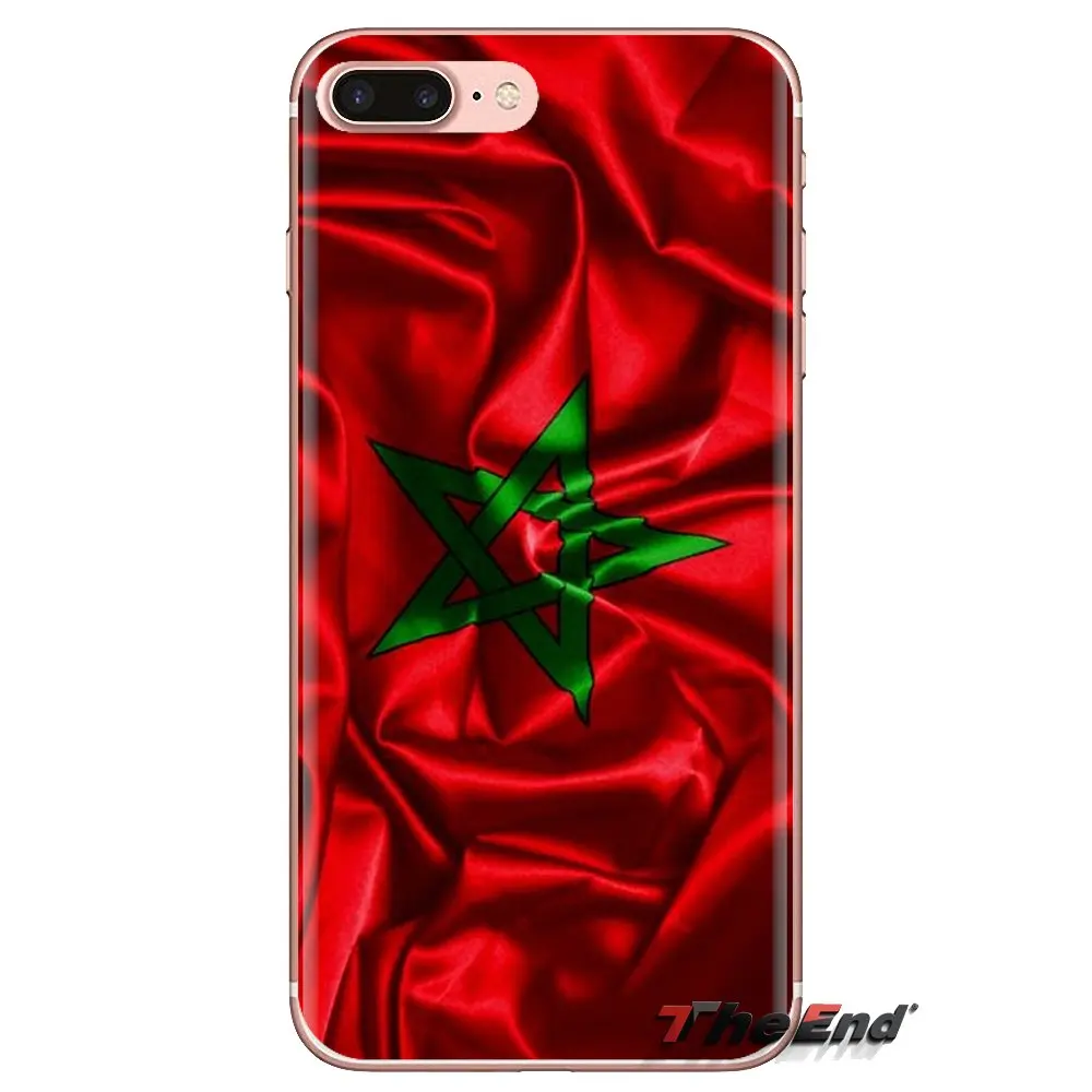 MA Maroc флаг Марокко баннер для Xiaomi Redmi 4A S2 Note 3 3S 4 4X 5 Plus 6 7 6A Pro Pocophone F1 мягкие