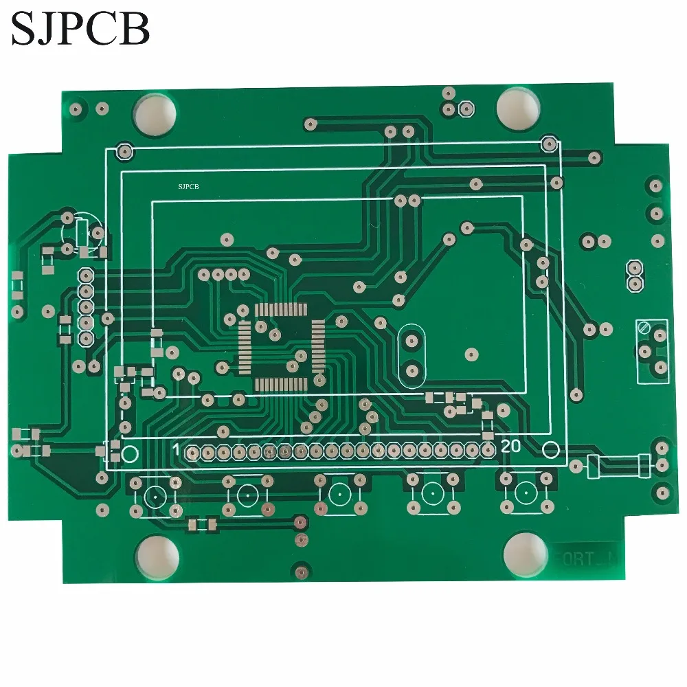 SJPCB производитель 2 слоя PCB образец пользовательский прототип печатная плата малое количество быстрый сервис нужно отправить файлы
