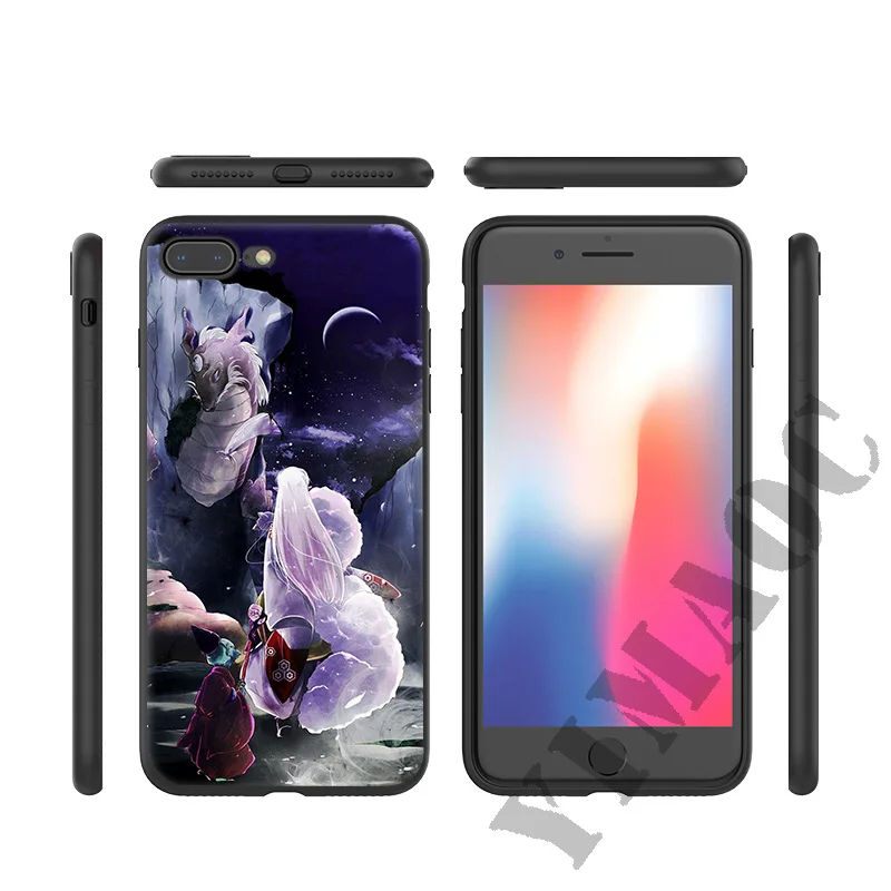 YIMAOC Inuyasha Аниме Япония Мягкий силиконовый чехол для iPhone 11 Pro Xr Xs Max X или 10 8 7 6 6S Plus 5 5S