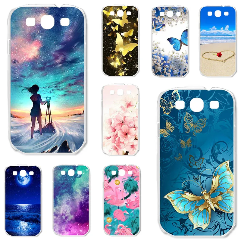 

TPU Cases For Samsung I9300 Galaxy S III LTE S3 Case Silicone Floral Painted Bumper For Samsung S3 4.8 inch Phone Cover Fundas