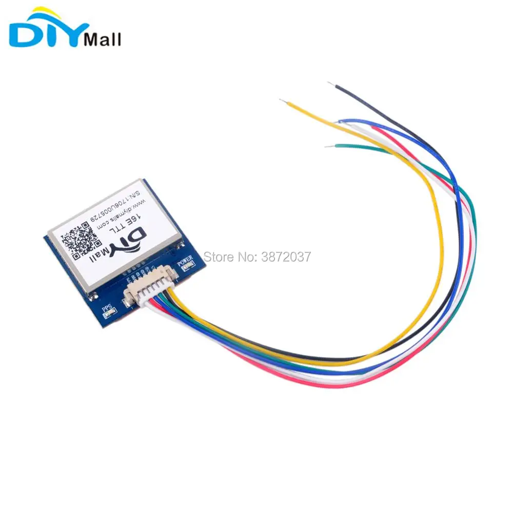 Модуль GPS DIYmall VK16E Gmouse 9600bps TTL сменный модуль с антенной для мониторинга автомобиля