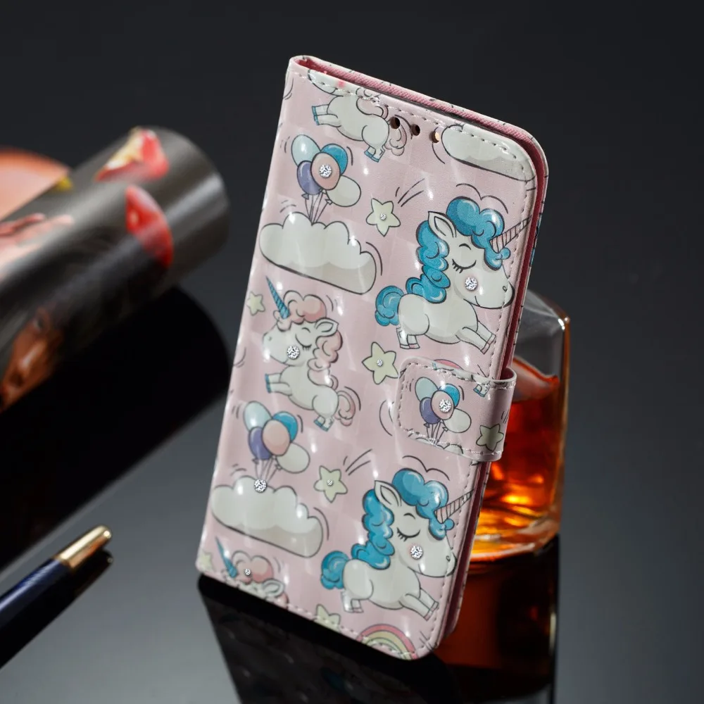 Для oneplus 6 One plus 5 т oneplus 5/5 OP5 флип ювелирное кожаный чехол-1 шт.+ 6 1+ 5 1+ 5 T 3D(полиуретан) с рисунком чехол-кошелек для телефона в OP6 A6000 сумка