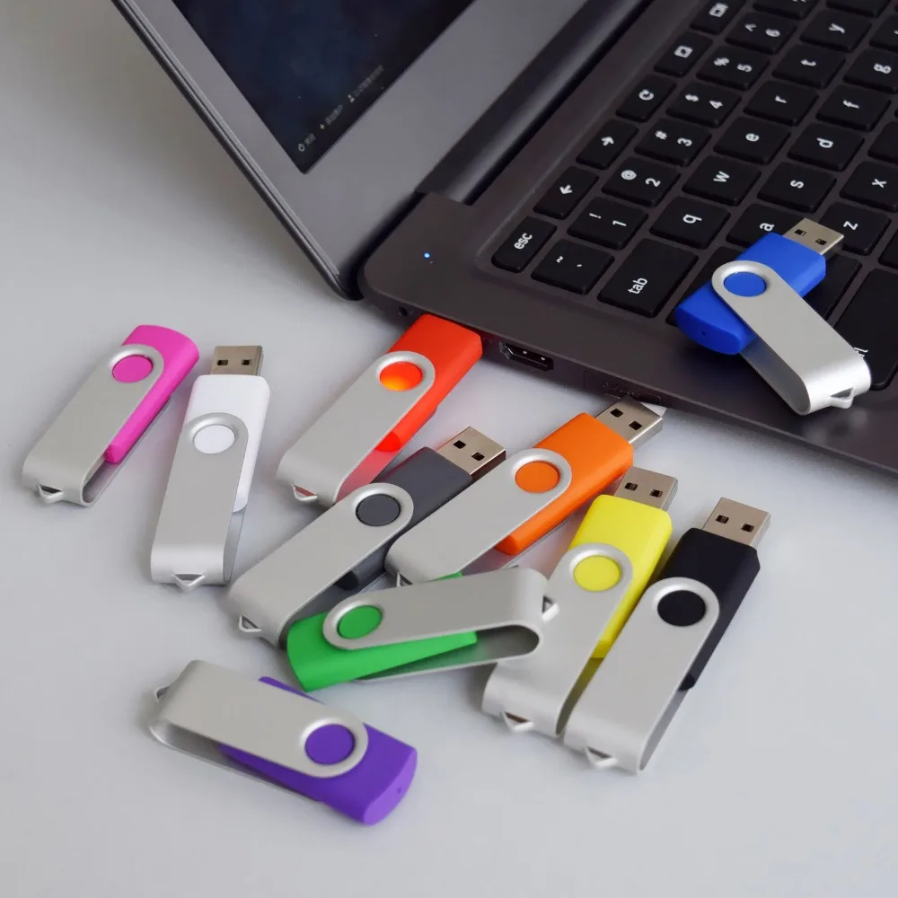 2016 Hot Sale Cheapest Price Normal Rectangle Usb 2.0 Rotation Real Capacity USB Flash Drive 64GB 128GB 256GB 512GB | Компьютеры и