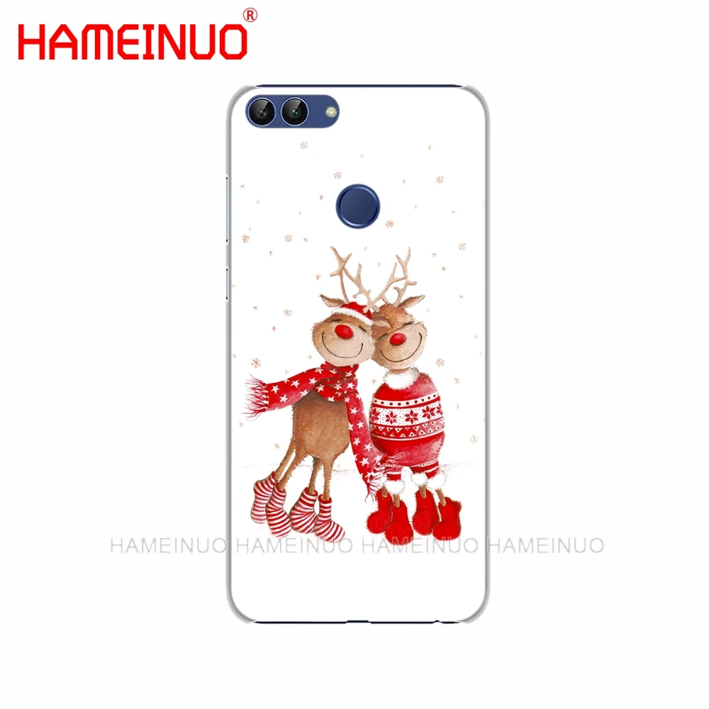 Чехол для телефона HAMEINUO с милым оленем и рождественским оленем на год для huawei Honor Y5 7C Y625 Y635 Y6 Y7 Y9 Prime PRO