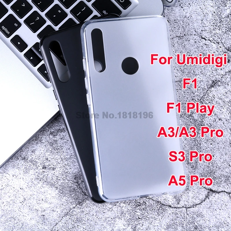 Умный чехол для телефона UMIDIGI A3 S3 Pro F1 Play мягкий силиконовый защитный из ТПУ задней