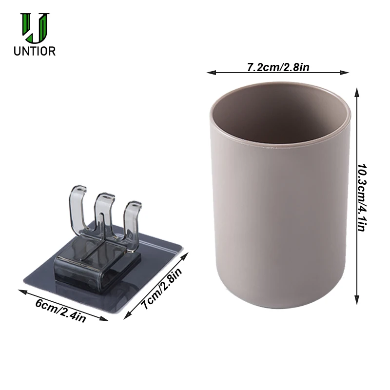 Присоска настенная для бритья и зубной щетки | Дом сад